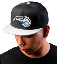 Mitchell & Ness Black/Grey NBA Orlando Magic Core Basic Snapback - OSFA