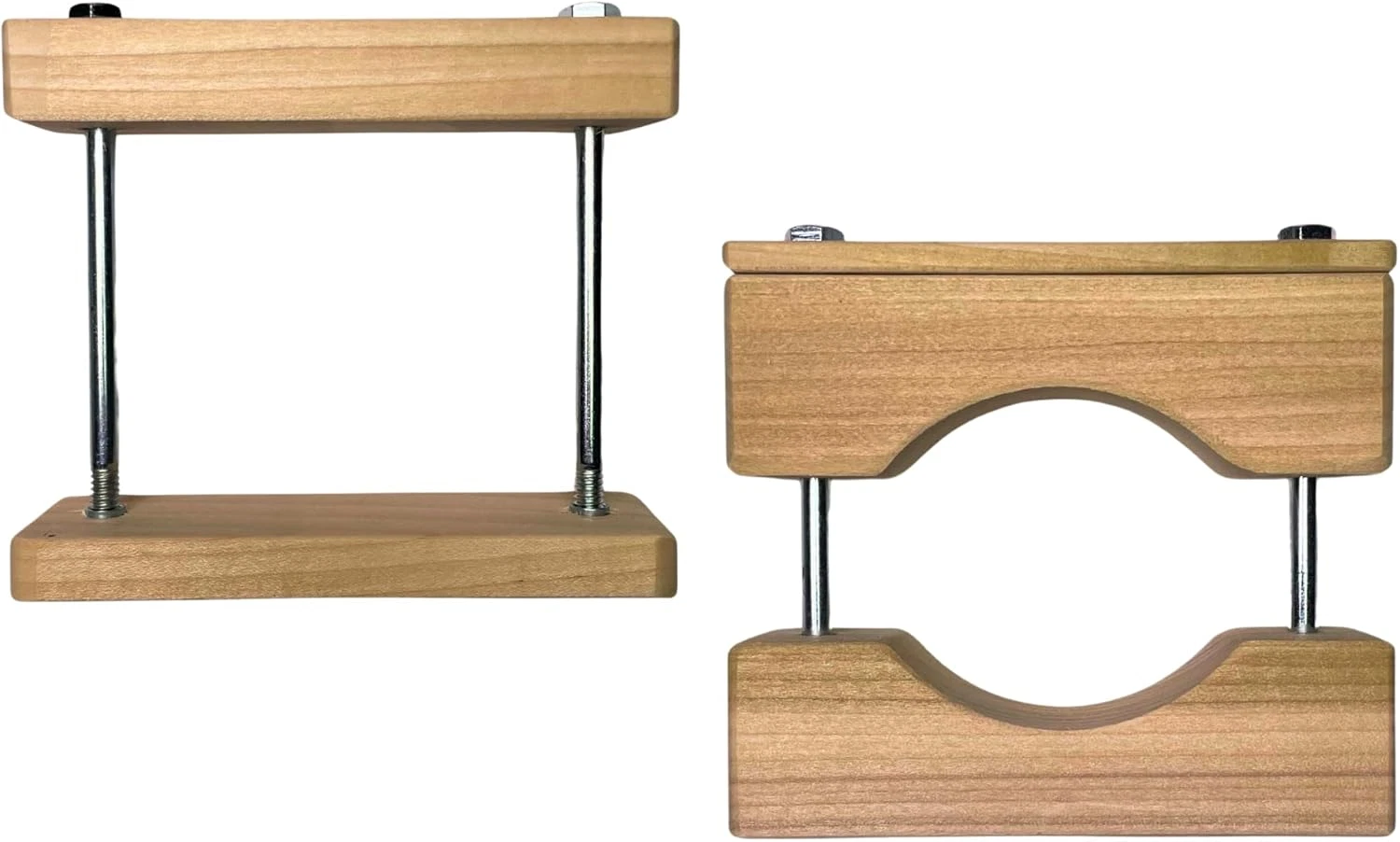 RCSC round Square Clamp Safety Gates No Hole Baby Gate Banister Adapter Wooden