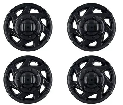 16'' E150 E250 Econoline Van Full Wheel Covers Hub Caps Rim Simulators 4 Zeomoto
