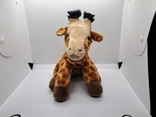 Cute 12" Giraffe Plush Stuffed Animal Destination Nation Aurora Soft Safari