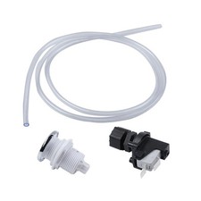 250V 16A Air Switch for Garbage Disposal,Bathtub,Spa, 32mm Self-Lock Push Button