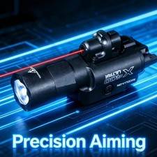 X400U Two-in-one High-intensity Flashlight Laser Pointer 20mm Rail For Airsoft