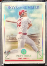 Panini 2024 Boys of Summer Pete Rose #77 Holo Silver Cincinnati Reds 22/25