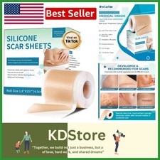 Rvalim Soft Silicone Scar Sheets  Tape for Scar Reduction