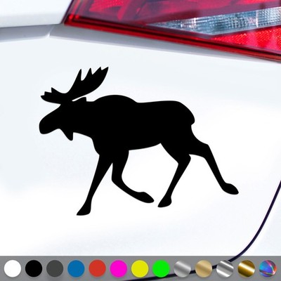 Moose Elk Decal Reindeer Sweden Motorhome Camping Sticker Car Truck Gift Idea