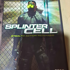 Ubisoft Tom Clancy's Splinter Cell Nintendo GameCube 2003 T-Teen Manual/Case