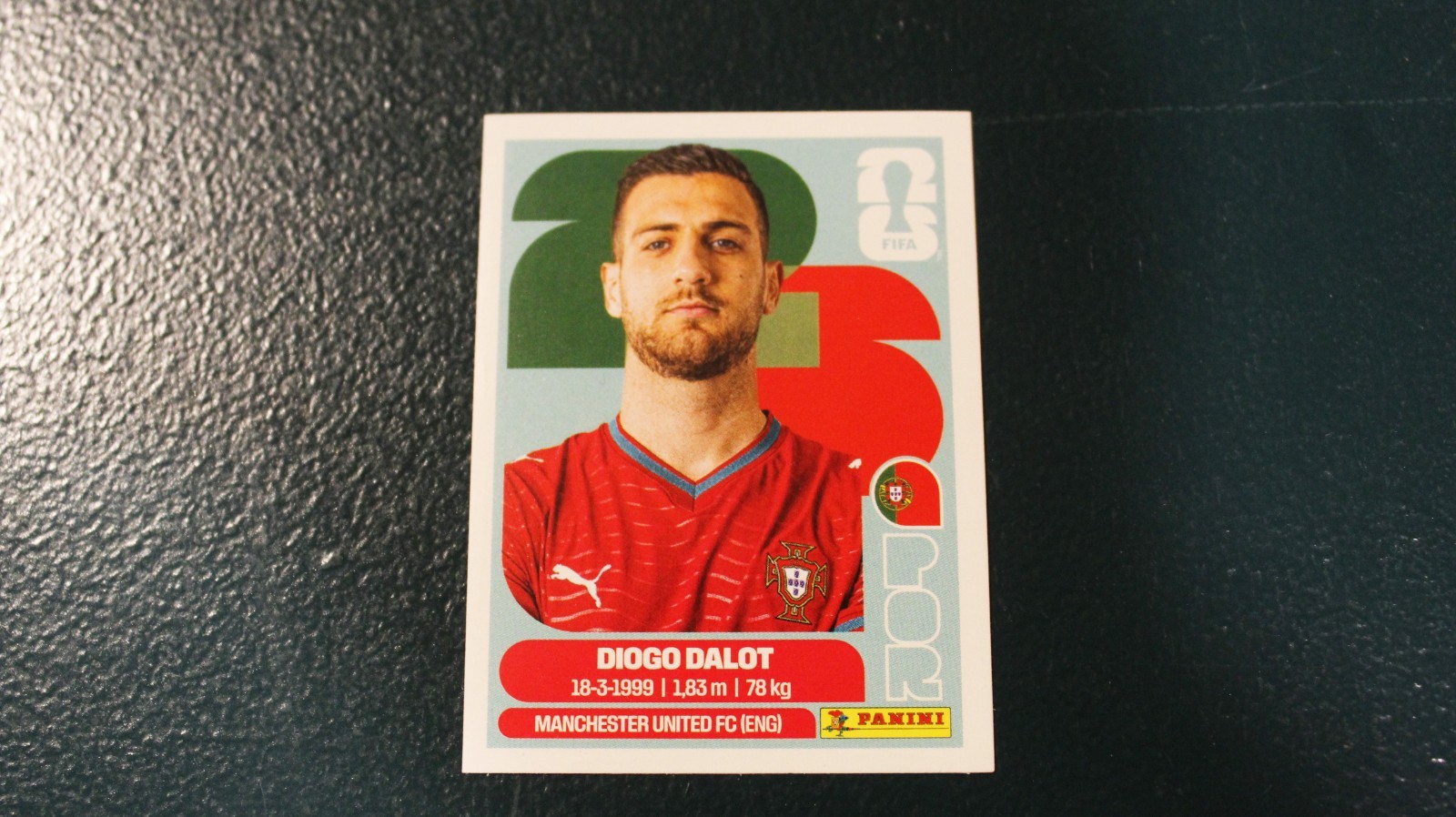 2026 FIFA World Cup Panini Sticker Diogo Dalot Portugal