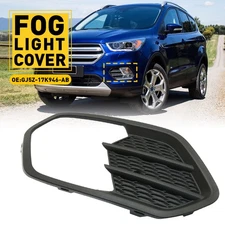 Left Side Fog Light Lamp Cover Bezel For Ford Escape 2017 2018 2019 Driver LH