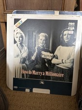 How to Marry a Millionaire - Marilyn Monroe 1982, Movie CED Videodisc