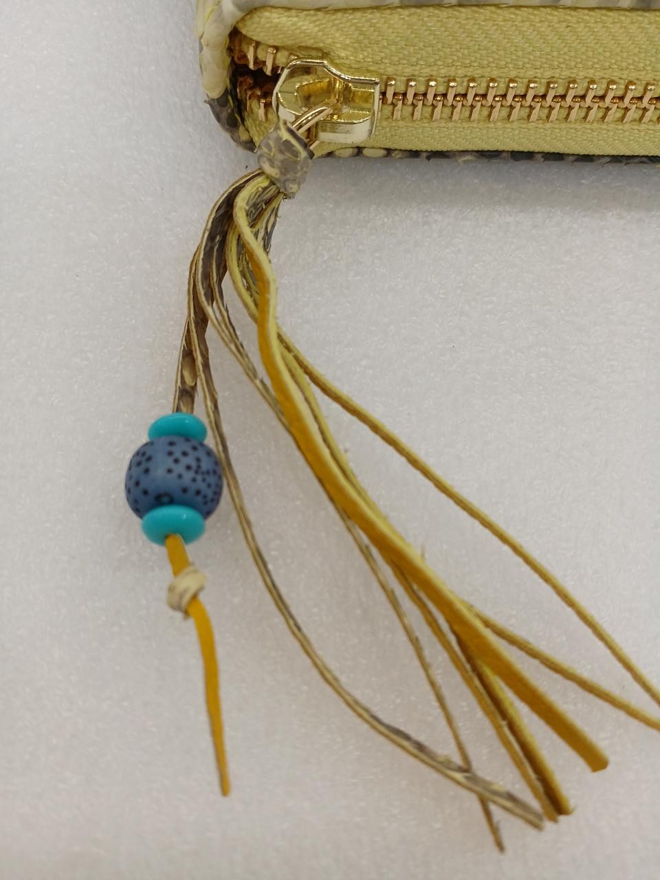 Long Wallet Python Round Zipper - image 3