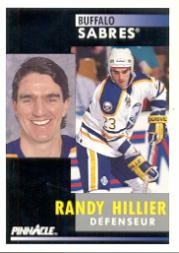 1991-92 Pinnacle French #281 Randy Hillier - HKY