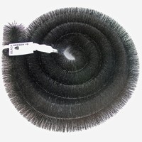 Genuine Hedgehog Gutter Brush Leaf Guard - 100mm Black 4m Length X 3 = 12m Genuine Hedgehog Gutter Brush Leaf Guard - 100mm Black 4m Length X 3 = 12m