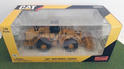 Caterpillar CAT 993K Norscot 1/50 – Chargeur TP Rare, Jaune, Métal, Série TP
