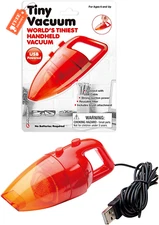 PLAYMAKER TINY VACUUM - WORLD'S TINIEST HANDHELD VACUUM - USB WORKS GIFT