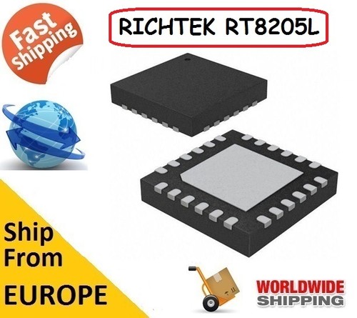 RT8205L RICHTEK QFN24 Main Power Supply Controller IC Chip for Notebook ...