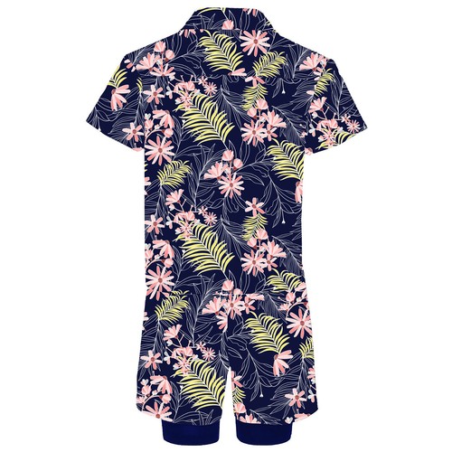 Boy Shirts With Boardshorts Digital Printed Sunsuit Athletic Swimsuit Beachball - Picture 46 of 60