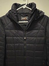 Kerrits Heads Up Quilted Jacket Size L Black New Never Used