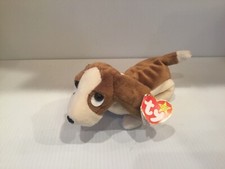 Ty Beanie Baby TRACKER the Basset Hound Dog  Retired MWMTs
