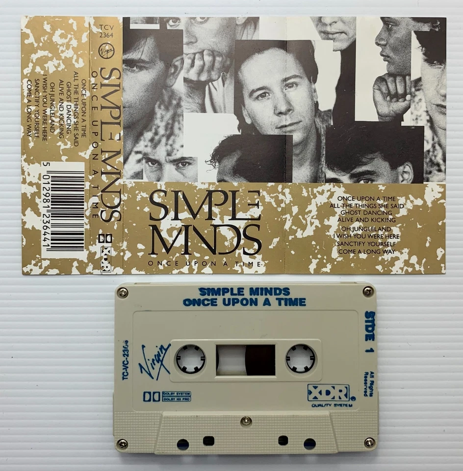 Simple Minds – Once Upon A Time, AUS Cassette - Image 2 of 4