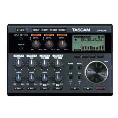 Tascam DP-006 Multi Track Recorder Digital Pocketstudio SD/SDHC MTR Integrier...