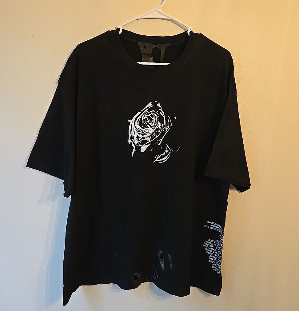 Pop Smoke x Vlone Tracklist Tee Size Large Hard To Find Pop Smoke x Vlone Tracklist Tee Size Large Hard To Find