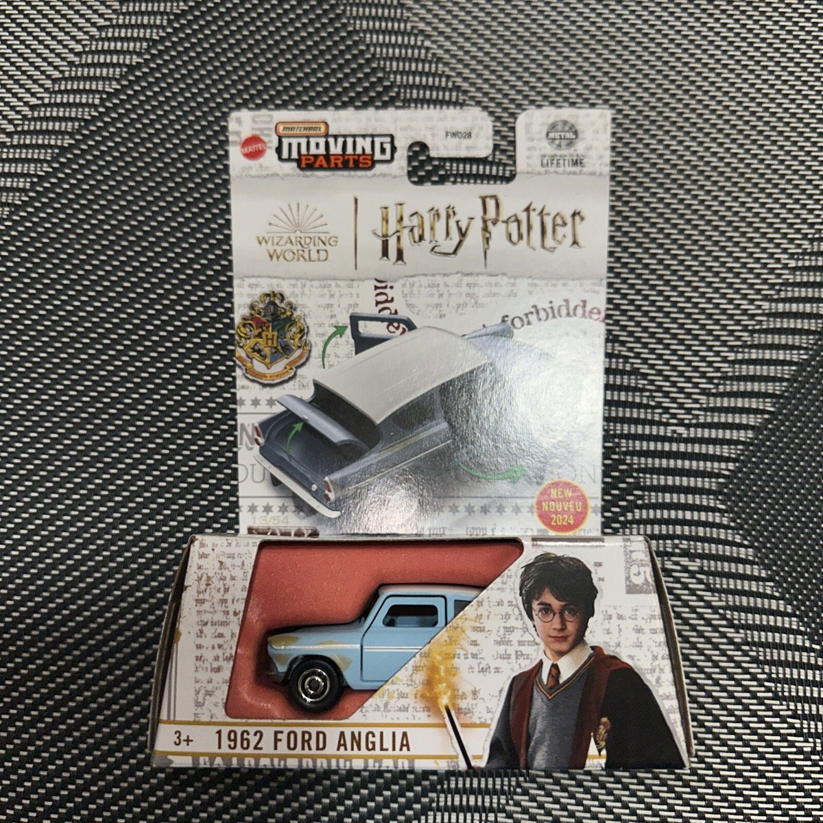 Matchbox 1/64 Harry Potter - Ford Anglia 1962 Moving Parts 2025, Miniature Collector