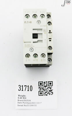 J 31710 EATON 3-POLE CONTACTOR, 400V 11KW (NEW) DIL M25-01(RDC24) | eBay
