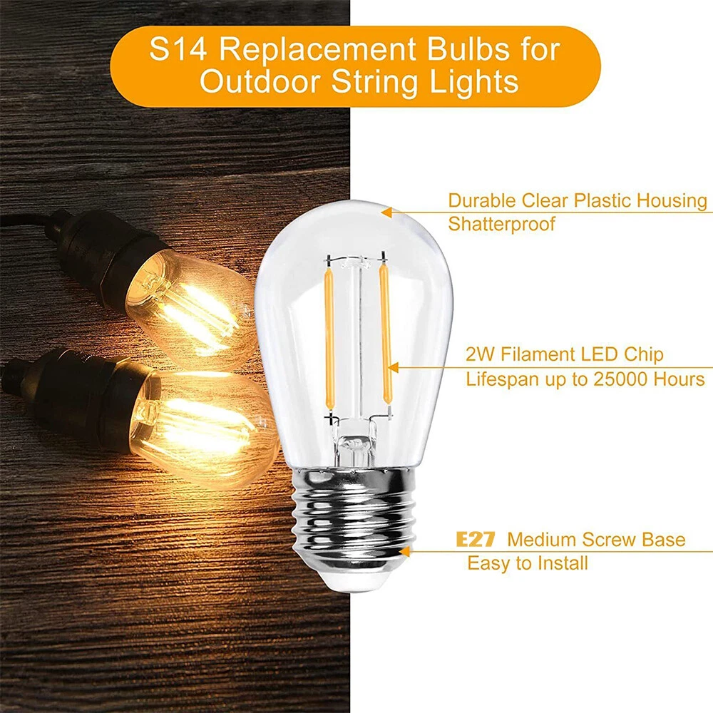 Outdoor edison light bulbs online