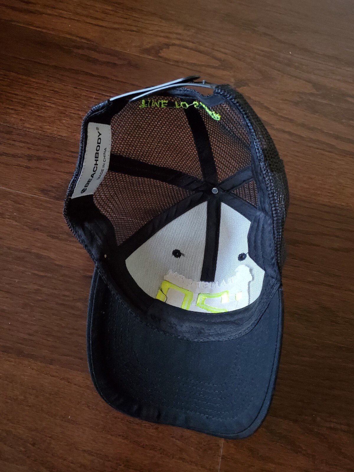 Transform 20 Beachbody Black Adjustable Mesh Hat … - image 3