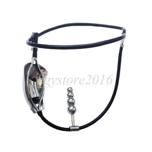 Male Adjustable Chastity Belt Device Invisible Pants Stainless Steel Cage BDSM - Picture 16 of 18