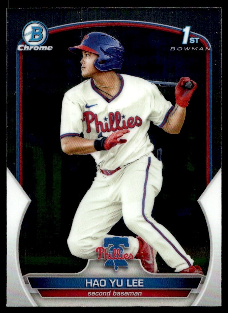 2023 Bowman Chrome Prospects Hao Yu Lee A44 Philadelphia Phillies #BCP-52