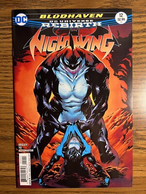 NIGHTWING 12 KILLER ORCA MARCUS TO COVER TIM SWEENY COVER DC