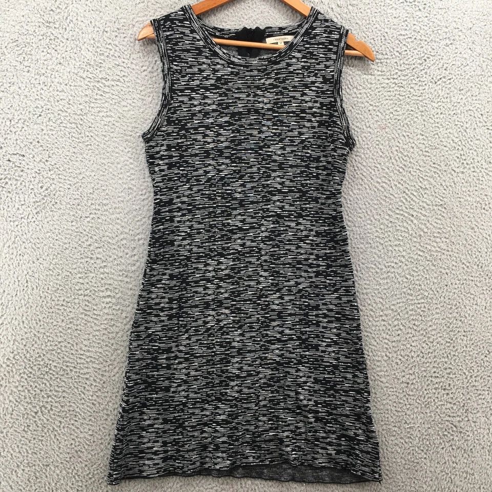 Vestido 41Hawthorn línea A para mujer gris medio jaspeado tejido sin mangas cremallera trasera Foto 2 de 4