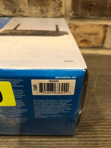 Rallonge de portée WiFi Linksys Boost EX AC1200 neuf scellé en usine - Photo 6/6