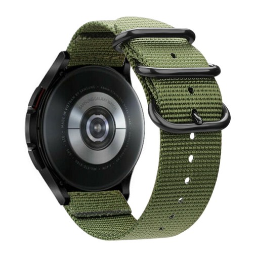 Soft Woven Nylon Watch Band Sport Strap For Samsung Galaxy Watch 7 6 5 40mm 44mm - Picture 15 of 20