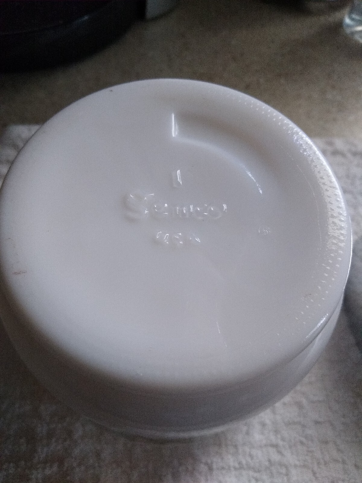 VTG Corning Ware/Gemco Sugar Dispenser, With Vegetables Design with Lid