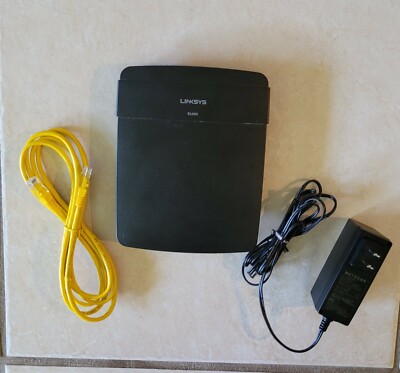 Linksys model E1200 router.Wireless 4-port.
