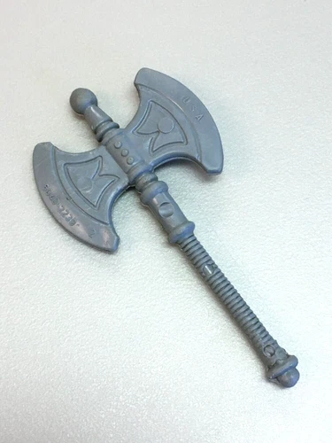 Vintage 1981 MOTU He-Man Battle Axe Weapon Original USA Mattel Accessory