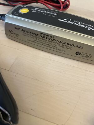 Lamborghini Battery Charger for 12V Lead Acid Batteries OEM Part