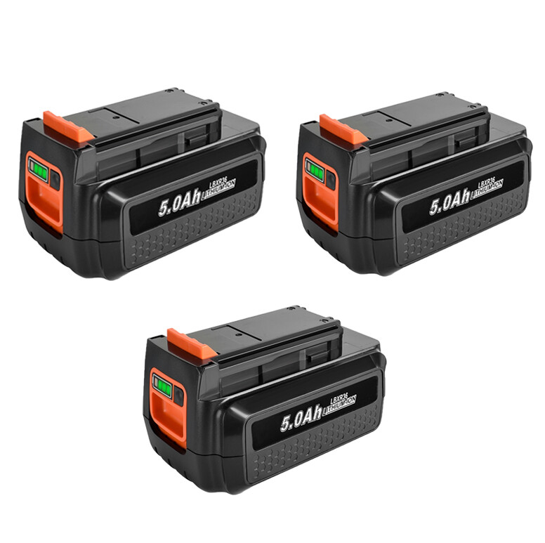 40V 5.0Ah Lithium Battery for Black and Decker 40 Volt Max Weed Eater - NEW