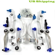 Front Control Arms Ball Joints Tie Rods Suspension Fit Audi A4 A6 S4 VW Passat