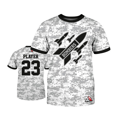 Custom Personalized Sports Jersey for Men Women Bombers - Main Image