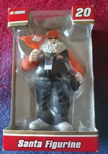 Tony Stewart Santa Figurine NASCAR Home Depot 8"