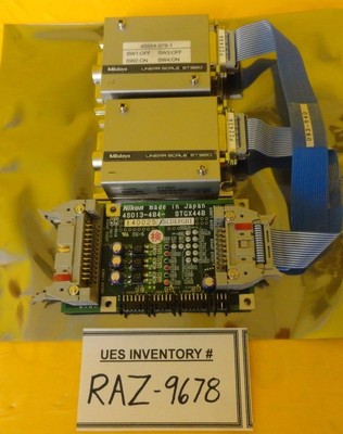 Nikon 4S013-484 Linear Scale Control Board PCB 09AAA790 NSR-S307E DUV Used