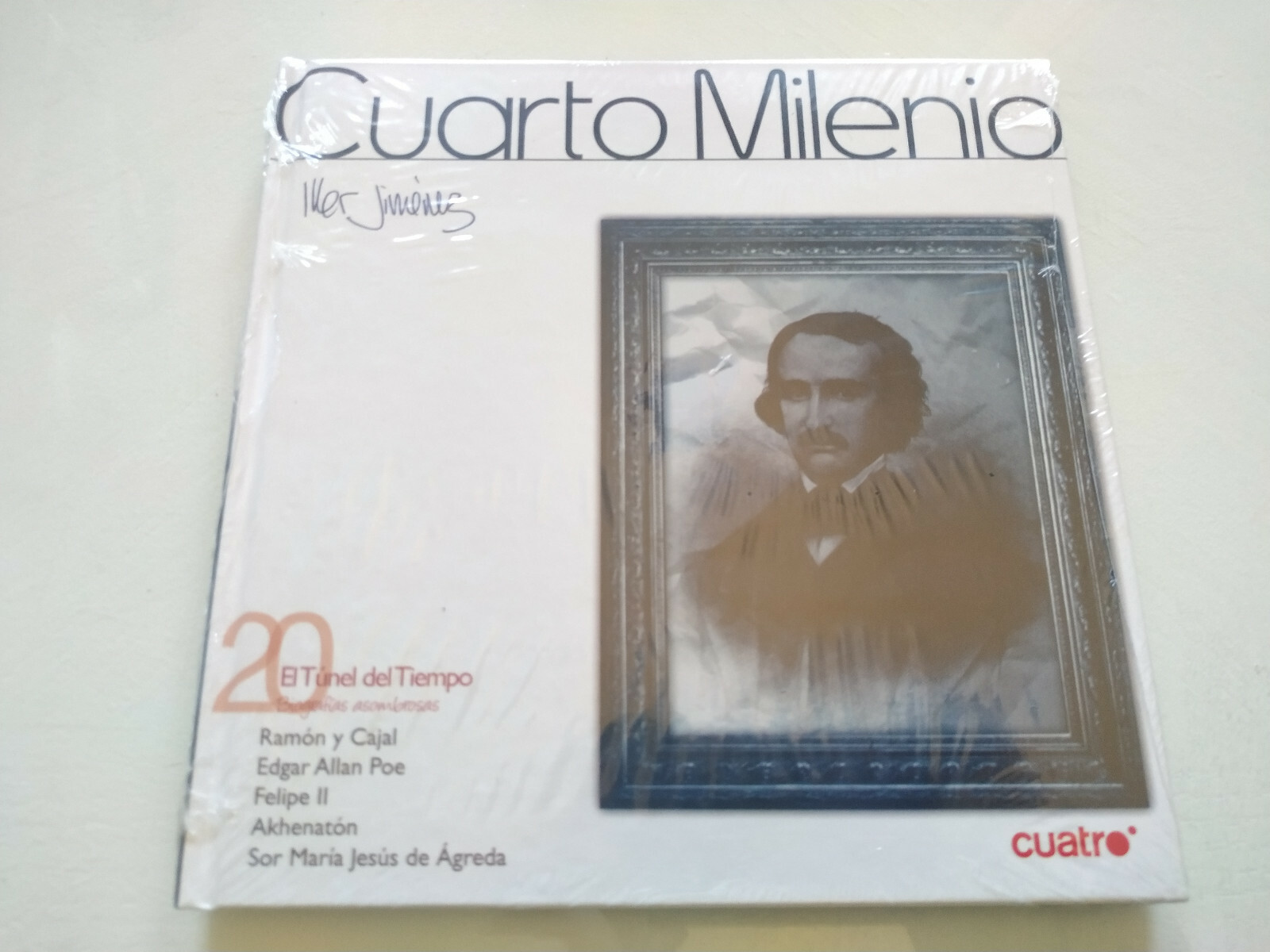 Cuarto Milenio Iker Jimenez Tunel Del Tiempo Vol 20 - DVD Libro Español Nuevo Am