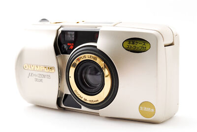 Exc+3] OLYMPUS μ mju Zoom 105 DELUXE 35mm-105mm Film Panorama