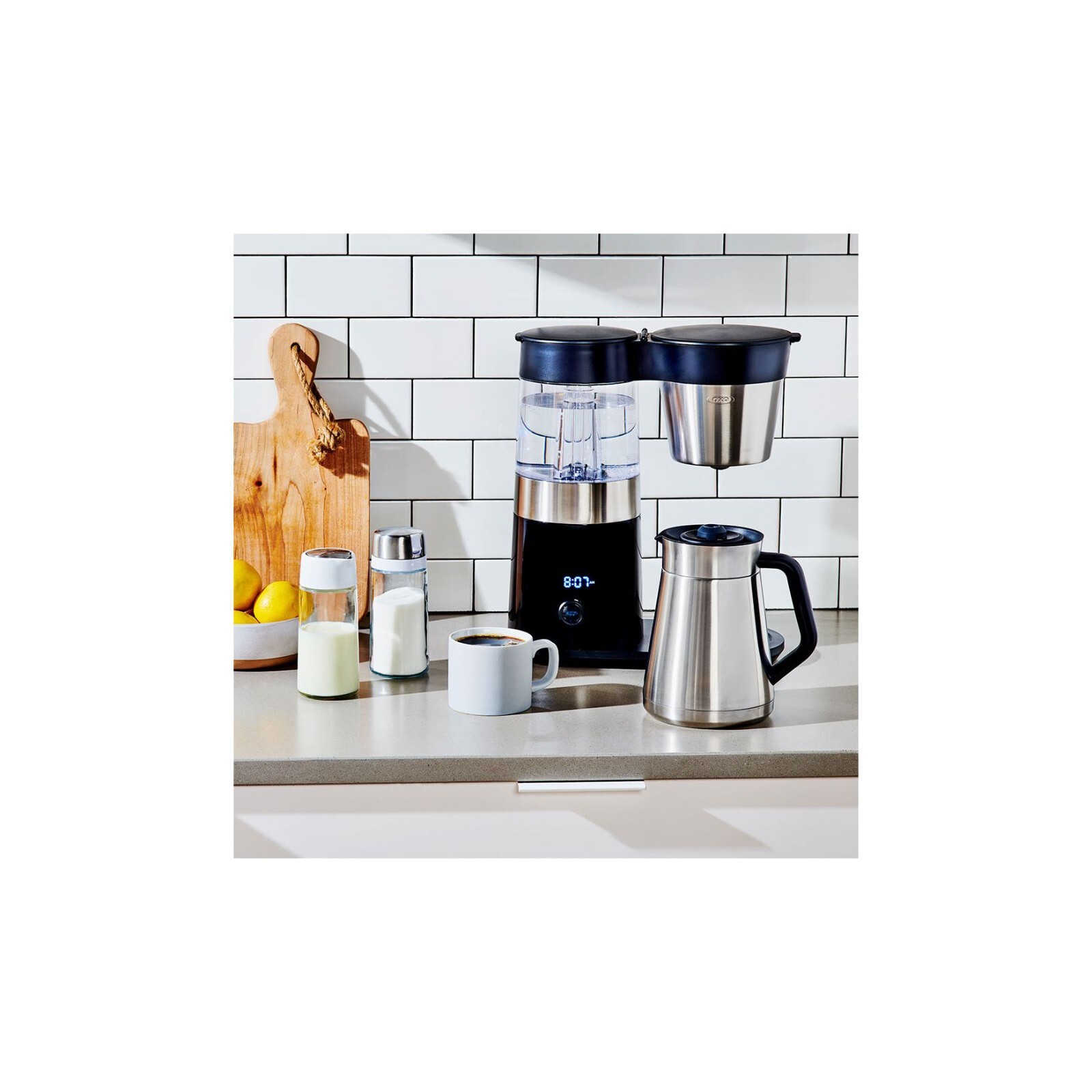 OXO 8710100 9Cup Stainless Steel Drip Coffee Maker with Stainless