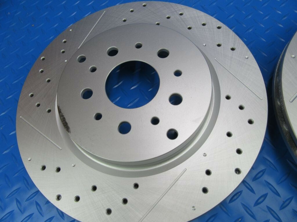 Maserati Gran Turismo Gt rear brake rotors TopEuro 2 pcs #7348