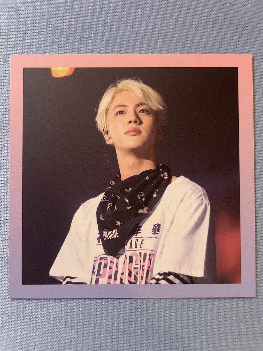 BTS Jin うちわ ON STAGE EPILOGUE 250628 Epiphany, Moon, To Me, Today — BTS Jin RUNSEOKJIN_EP