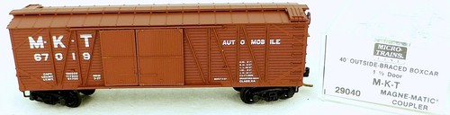 40´ Outside  Boxcar MISSOURI KANSAS T 67019 Micro Trains Line 29040 N 1:160 C å* | Zustand: Gebraucht